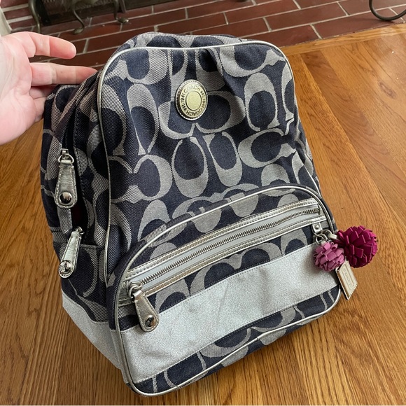Coach C print backpack - Picture 5 of 14